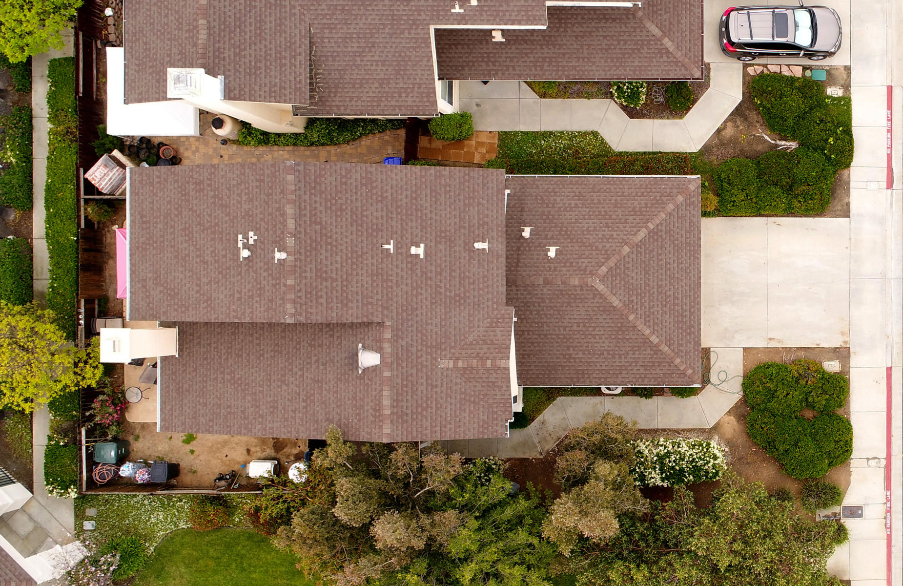 Ramona, CA subdivision roof inspection
