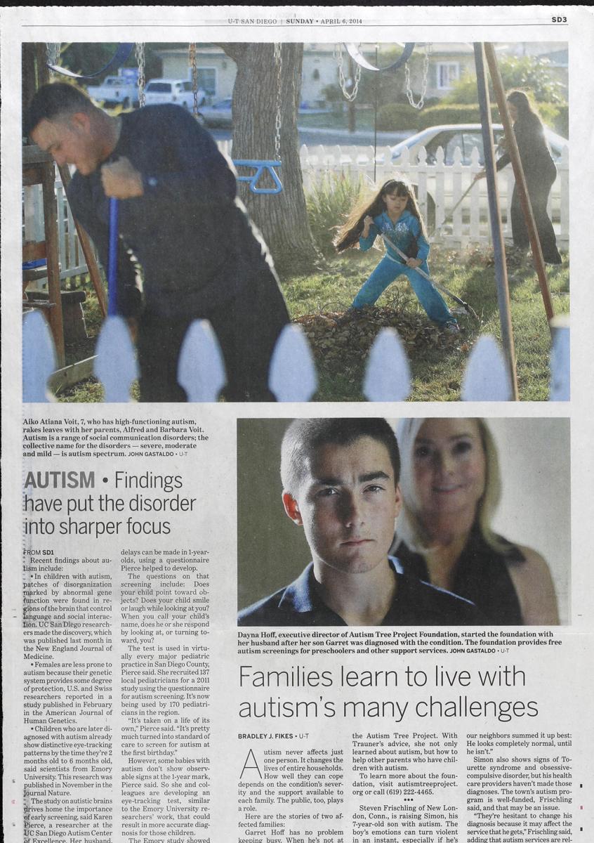 As seen in The San Diego Union-Tribune newspaper, San Diego's only daily newspaper.  : In Print : Corporate and Event Photographer