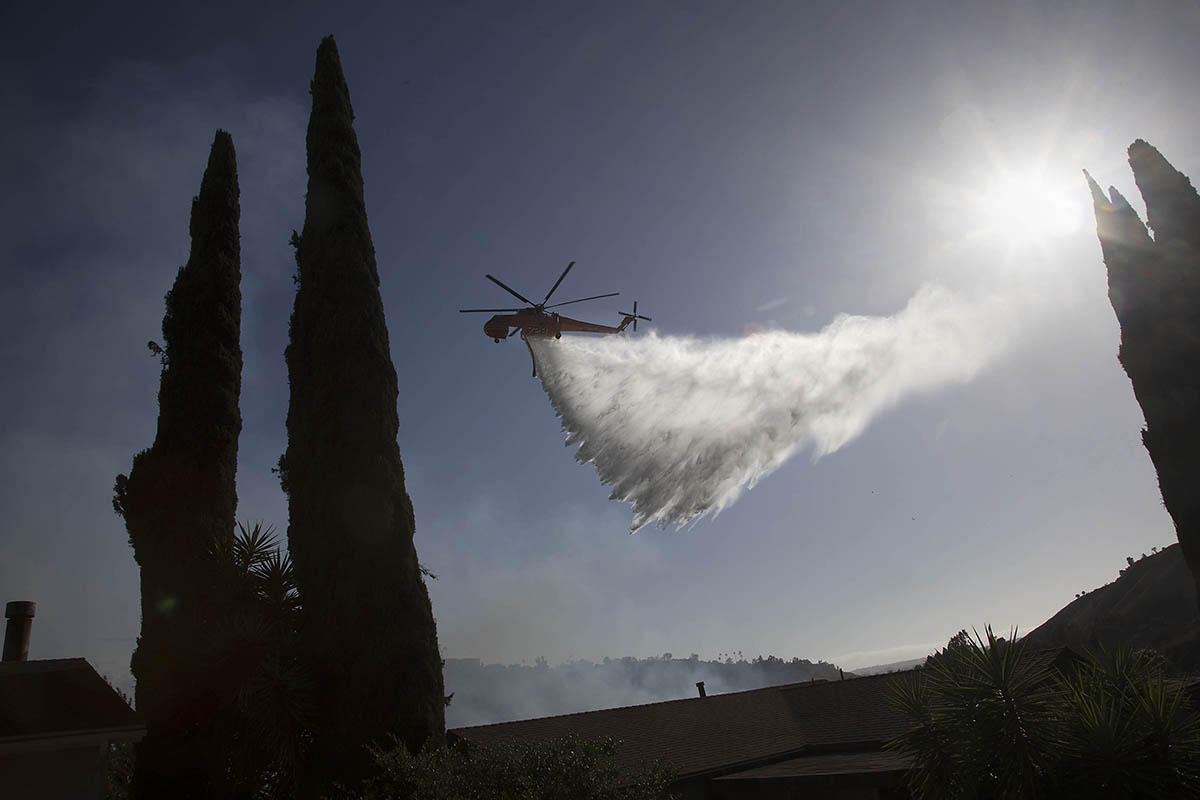 San Diego Brush Fire June 2018 : On Assignment : Corporate and Event Photographer