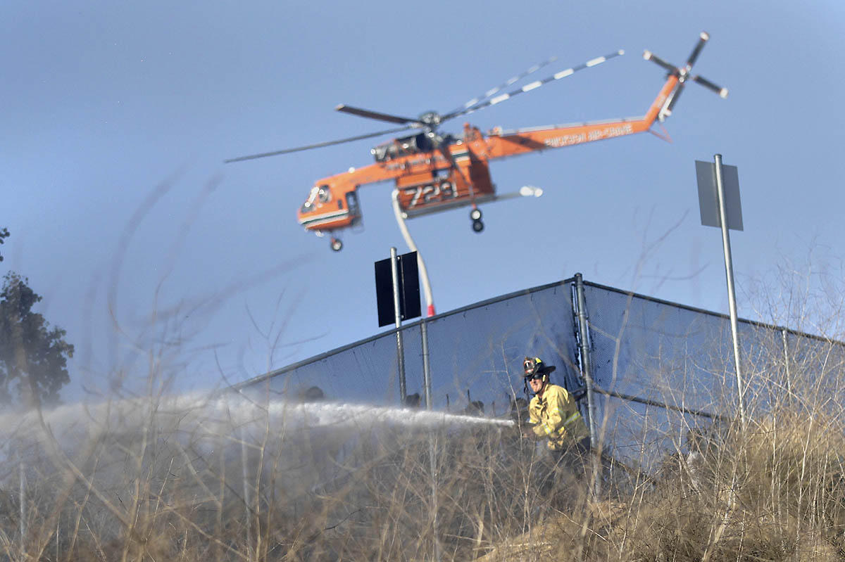 San Diego Brush Fire June 2018 : On Assignment : Corporate and Event Photographer