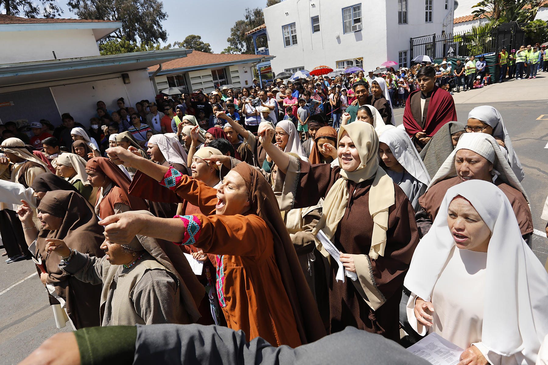 Stations of the Cross Our Lady of Guadalupe, Barrio Logan, San Diego 2019 : On Assignment : Corporate and Event Photographer
