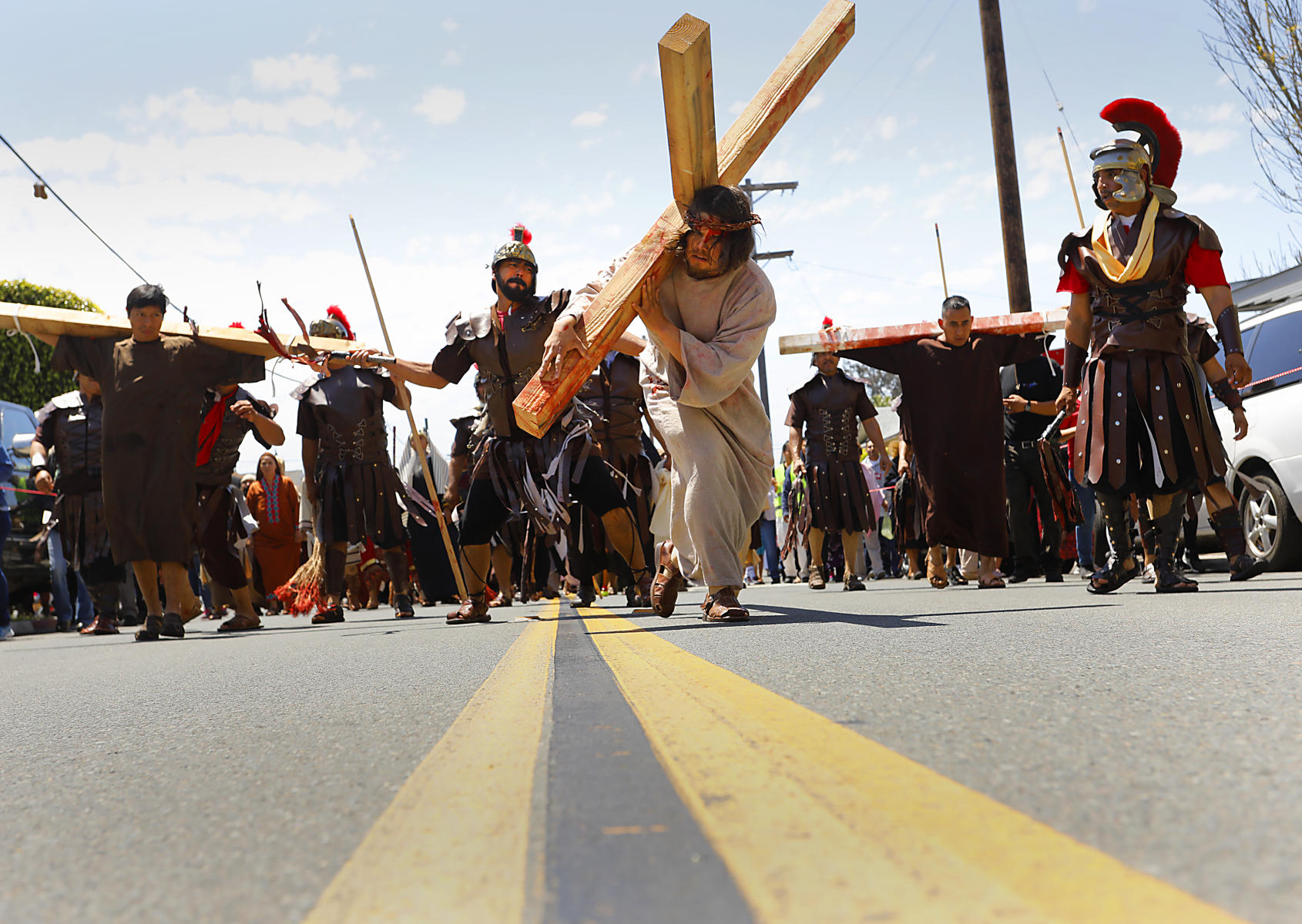 Stations of the Cross Our Lady of Guadalupe, Barrio Logan, San Diego 2019 : On Assignment : Corporate and Event Photographer