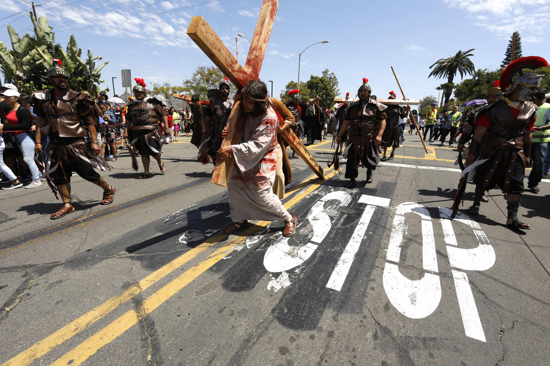 Stations of the Cross Our Lady of Guadalupe, Barrio Logan, San Diego 2019 : On Assignment : Corporate and Event Photographer