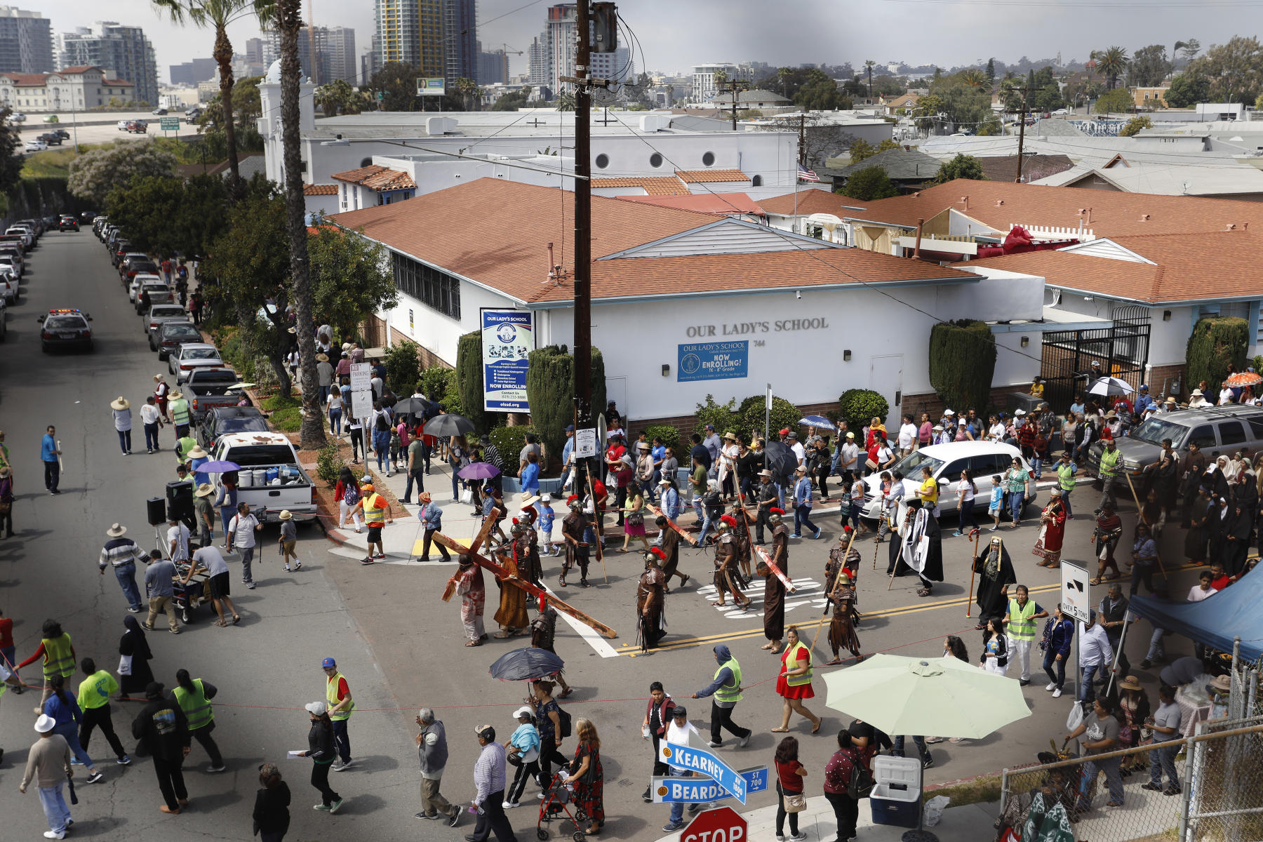 Stations of the Cross Our Lady of Guadalupe, Barrio Logan, San Diego 2019 : On Assignment : Corporate and Event Photographer