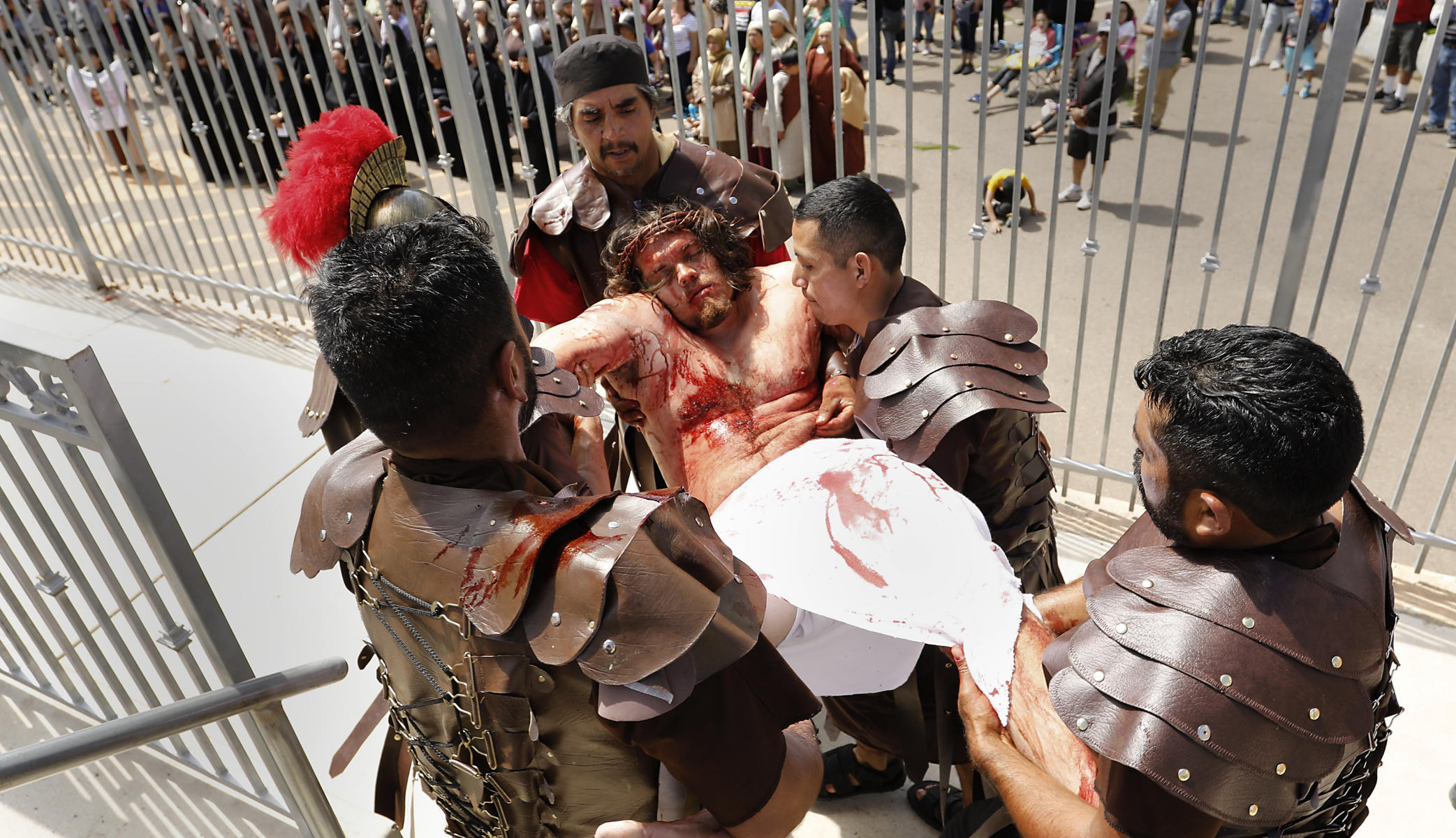 Stations of the Cross Our Lady of Guadalupe, Barrio Logan, San Diego 2019 : On Assignment : Corporate and Event Photographer