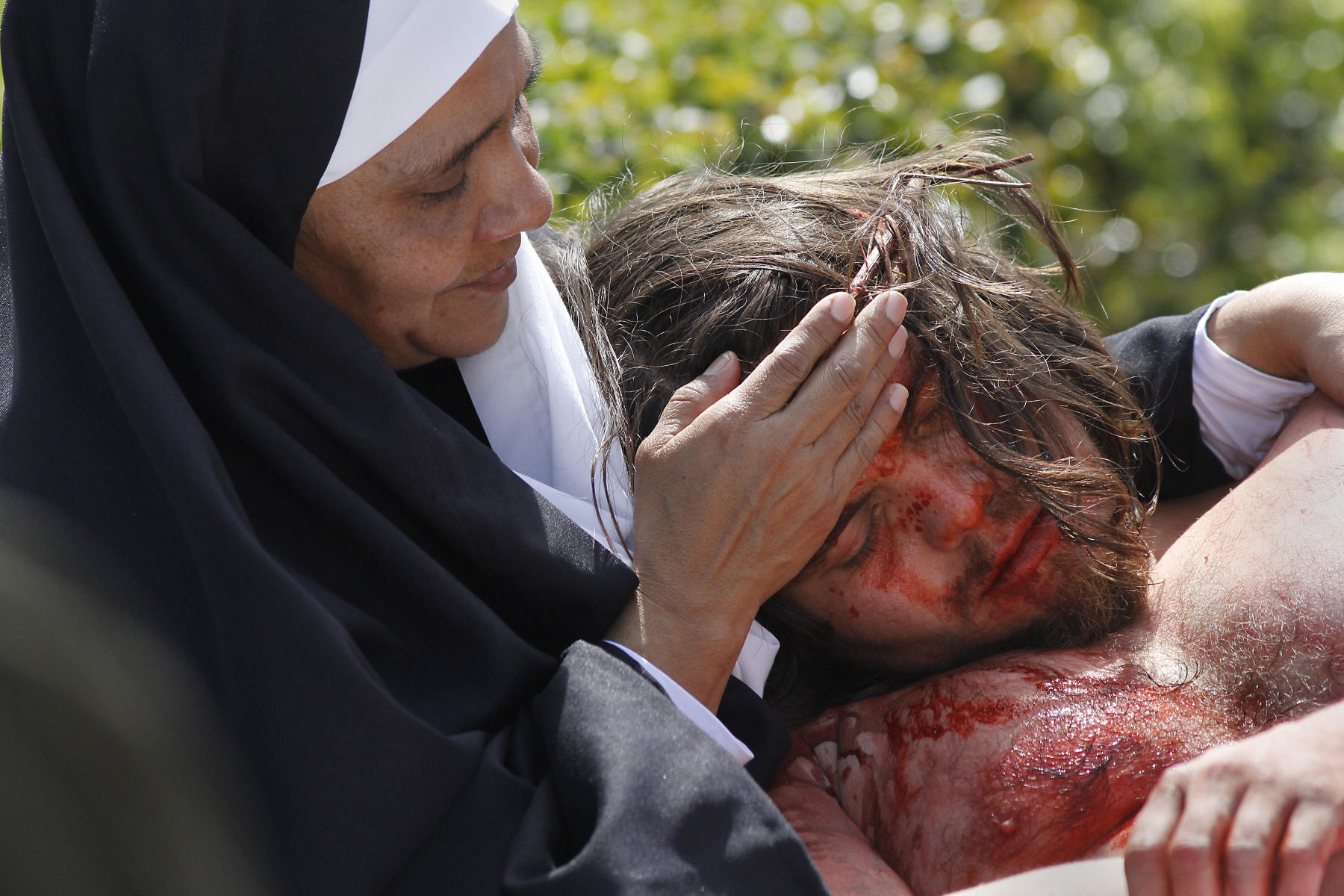 Stations of the Cross Our Lady of Guadalupe, Barrio Logan, San Diego 2019 : On Assignment : Corporate and Event Photographer