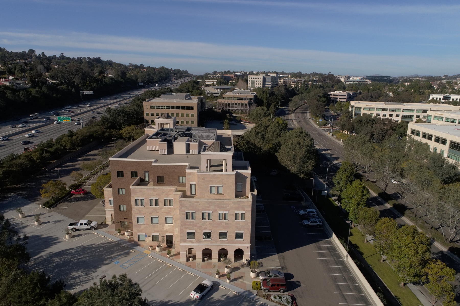 Del Mar, CA office building : Dronework : Corporate and Event Photographer
