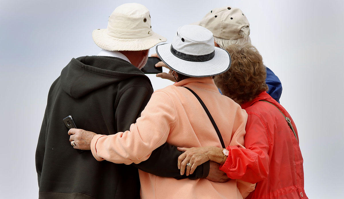 Pre-COVID family members recorded a scene at Joshua Tree National Park. 