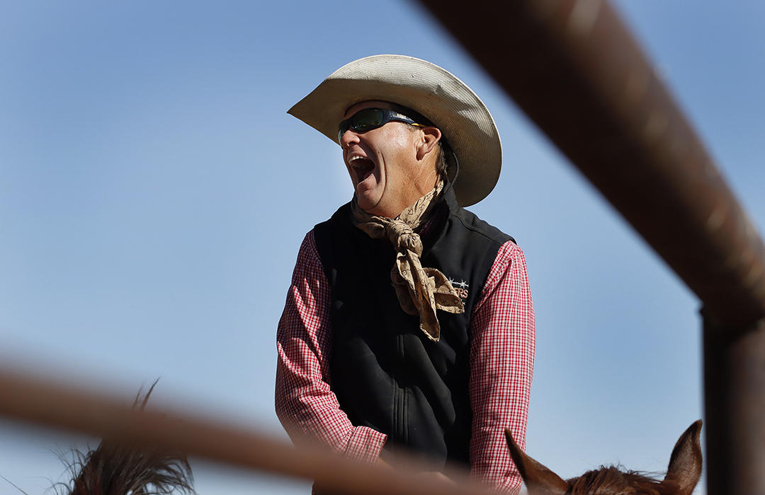 Roping, inoculating and branding of calves and cows took place on the Yribarren Ranch in Bishop, CA Sunday May 2nd, 2021.  