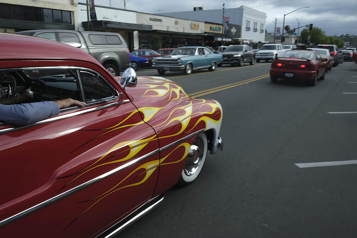 Cruisin' Grand kicks off on Grand Avenue in Escondido, CA Friday June 9th 2023